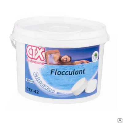 Фото №0 Флокулянт в таблетках CTX-42, 5 кг