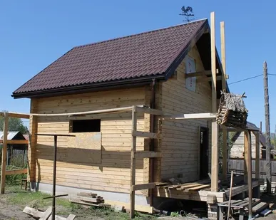 фото Дома из профилированного бруса