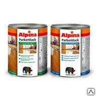 фото Лак алкидно-уретановый Альпина Parkettlack Glanzend 0.75 л