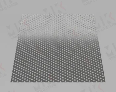 фото Лист перфорированный Rv 5-8 1 мм 1000х2000 мм алюминиевый АМГ3Н2