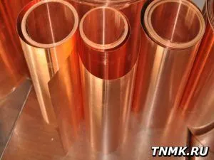 фото Лист медный 1.5х600х1500 мм ГОСТ 495-92 М1 М1Т М1М