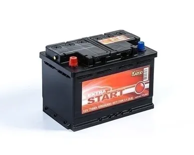 фото Аккумулятор КАТОД EXTRA START 6СТ-74N L+ (L3)