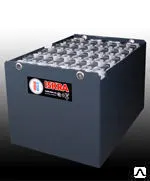 фото Тяговая аккумуляторная батарея Iskra 2x40 5PzS 350 Ah (Болгария).