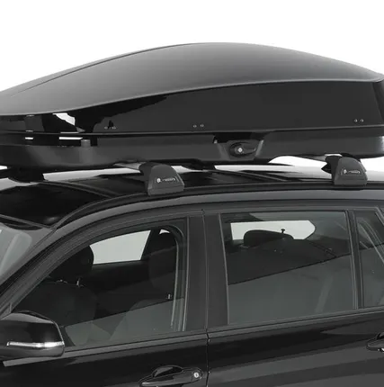 Фото №0 Аэродинамичный автобокс на крышу Whispbar WB751 Black ( черный глянец )