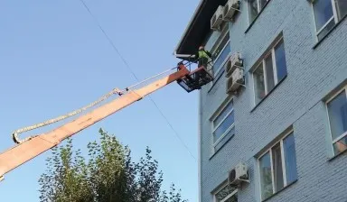 Фото №0 Услуги автовышки. Подъем 17 метров.