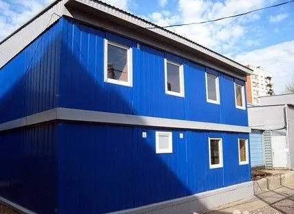 Фото №0 Блок модуль бм07 сп из восьми контейнеров (2 этажа)