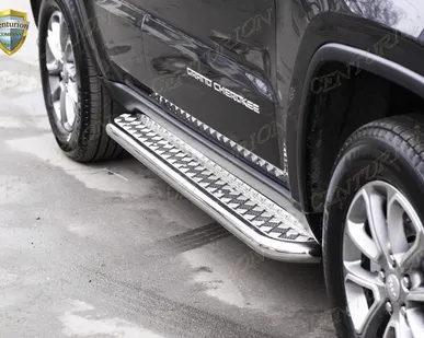фото Тюнинг авто. Пороги на Jeep