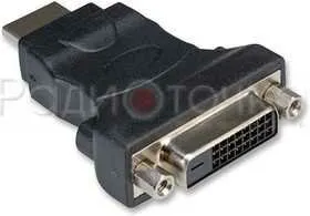 фото Переходник HDMI штекер - DVI-D гнездо(24+5)