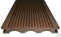 фото Террасная доска, односторонняя, полнотелая 145 х 25 х 3000-6000