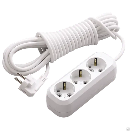 Фото №0 Удлинитель бытовой ШВВП, 5 м