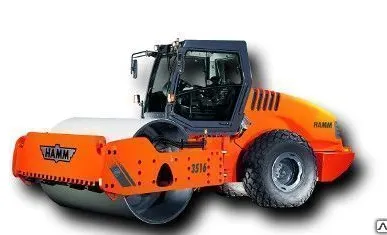 фото Аренда катка грунтового вибрационного Hamm 3516