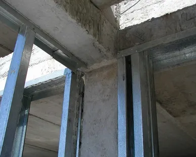 фото Внутренние перегородки ЛСТК