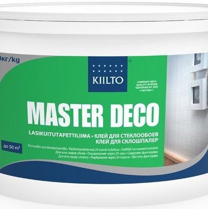 Фото №0 Клей для стеклообоев Kiilto Master Deco