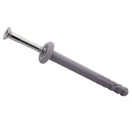 Фото №0 Дюбель-гвоздь распорный без воротника (потай) (РФ) 8,0 х 140, 100 шт