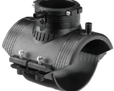 фото Седелочный отвод ПЭ100 SDR11 140х063 мм