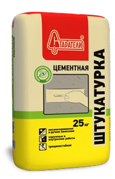 Фото №0 Старатели Штукатурка Цементная 25кг