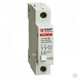 Фото №0 Расцепитель минимального и максимального напряжения РММ-47 (mdrmm-47)) EKF