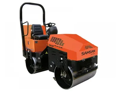 фото Двухвальцовый дорожный каток Samsan RVR 225 Двигатель Honda 630 (20 л.с.) В