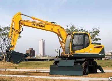 фото Колесный экскаватор Хендай HYUNDAI R140W-9S