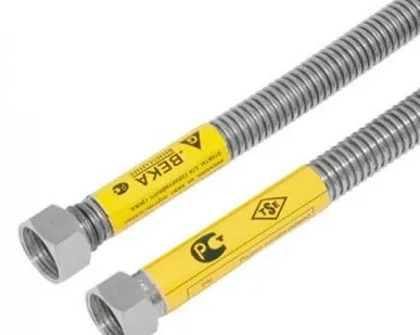 фото Шланг газовый сильфонный 3/4" 2 м г/г Века