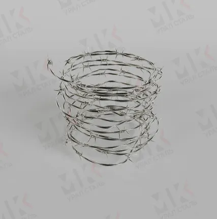 Фото №0 Колючая проволока ГОСТ 285-69 бухта 350 метров