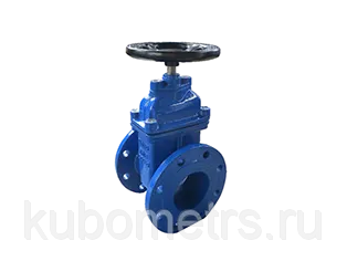 фото Задвижки Ду 150 Ру 16 бар с обрезиненным клином на воду