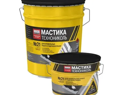 фото Мастика битумная Технониколь №21 ТехноМаст 20 кг