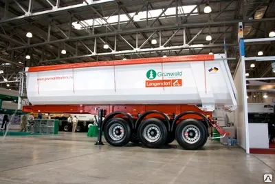 Фото №0 Полуприцеп Grunwald 9453-0000010-50 (самосвальный полукруглый, 34 м3) ССУ 1