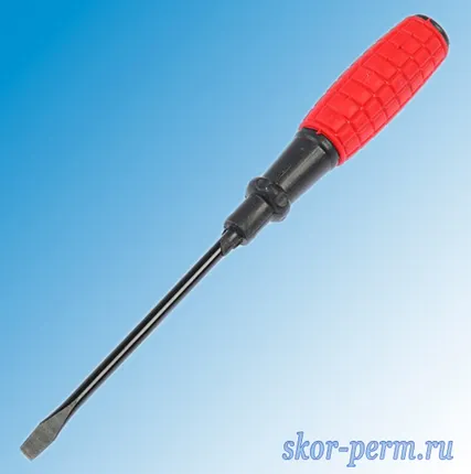 Фото №0 Отвертка шлицевая SL5 100 мм