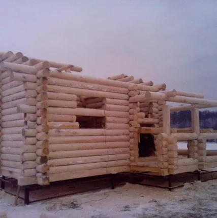 Фото №0 Срубы бань и домов