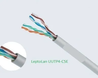 фото Кабель витая пара UTP4-C5E-SOLID-GY-305-CCA
