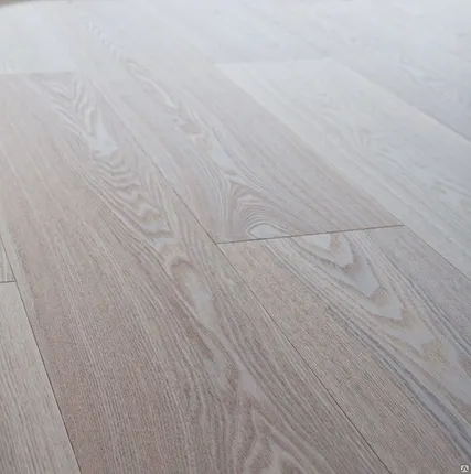 Фото №0 Паркетная доска «Ясень Меренг».