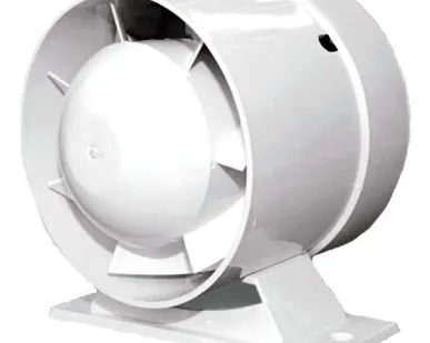 фото Вентилятор бытовой канальный осевой WKW 125 Hardi на ножке