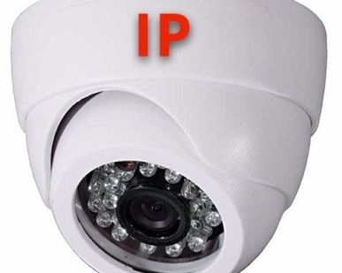 фото Купольная IP камера цифровая ночного видения