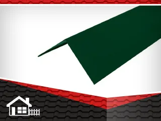 фото Ендова 200х200х2000 RAL6005