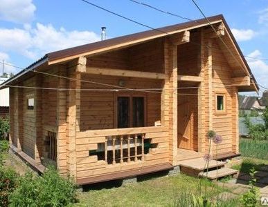 фото Бани,беседки из профилированного бруса