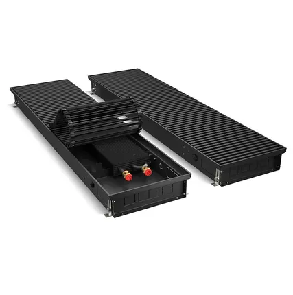 Фото №0 Конвектор внутрипольный Royal Thermo ATRIUM-90/300/2000-DG-U-BL