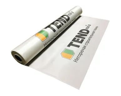 фото Негорючая строительная ткань Тенд КМ-0 белая 127см