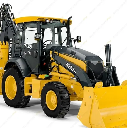 Фото №0 Аренда экскаватора-погрузчика John Deere 325SL, Пушкин