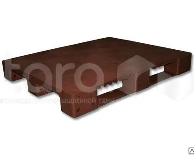 фото Пластиковый поддон (паллет) 1200х1000х150 сплошной арт. MV Fin 06-OA-DD