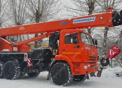 Фото №0 Аренда автокрана (автомобильного крана) Клинцы КС-55713-5К-3, Москва