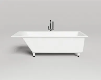 фото Ванна встраиваемая Salini S-Sense CASCATA KIT 180x80 глянцевая/ДК белый 104513G