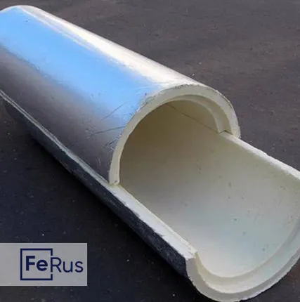 Фото №0 Скорлупа ППУ фольгированная