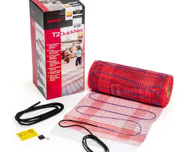 фото Теплый пол (нагревательный мат) Raychem T2QuickNet Plus (160 Вт/м), размеры