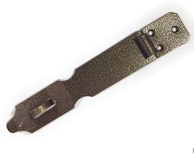 фото Накладка амбарная НДА полимерная бронза 40шт/уп.