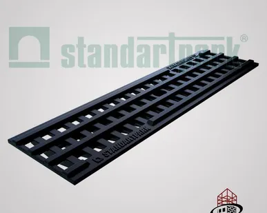 фото Решетка водоприемная PolyMax Basic пластиковая ячеистая