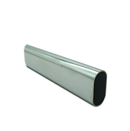 Фото №0 Труба овальная (штанга для шкафа) 15*30 мм SOLLER хром 3 м