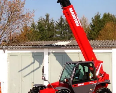 фото Услуги погрузчика телескопического 12м