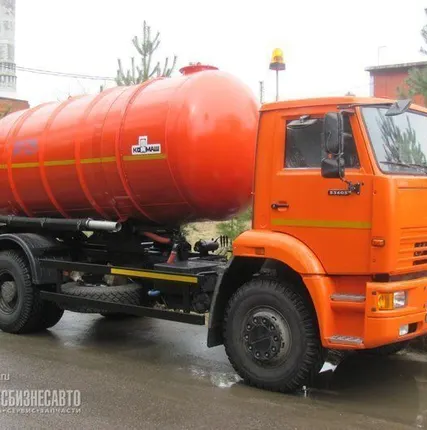 Фото №0 Вакуумная машина КО-529-14 на шасси КАМАЗ 53605 объем 11 куб.