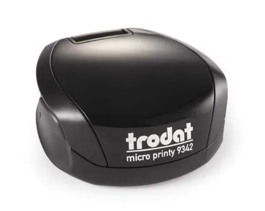 фото Печати-С 9342 TRODAT MICRO PRINTY Карманная оснастка для печати диам.42мм (Черный, Синий)